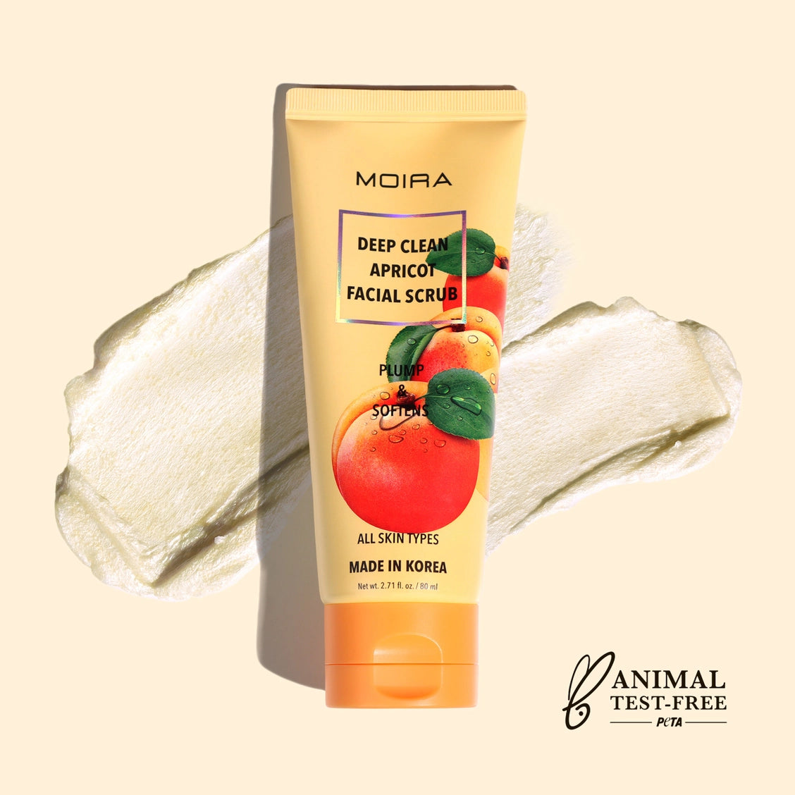 Moira Deep Clean Apricot Facial Scrub