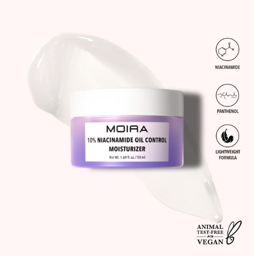 Moira 10% Niacinamide Oil Control Moisturizer