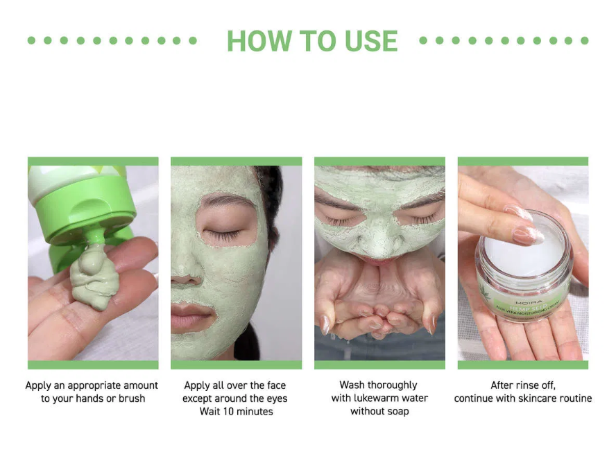 MOIRA Oil Control Green Tea Clay Mask